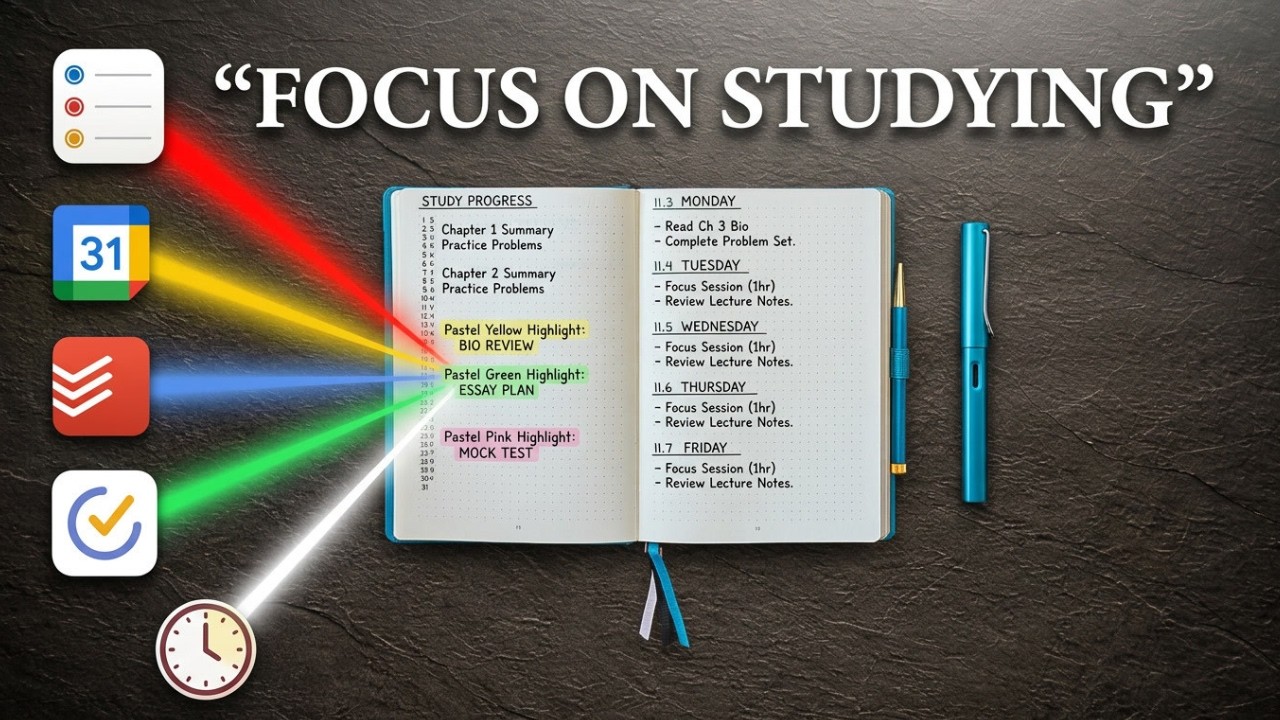 How to Study for Hours Without Getting Distracted.. - YouTube