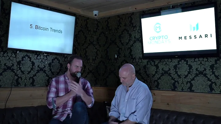 CRYPTOMONDAYS NYC: Ryan Selkis of Messari Believes The Halvening Is The Most Important Of His Trends