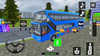 Otobüsle Mahkum Taşıma Simülatörü - Bus Simulator 2023 Police Bus - Android Gameplay screenshot 3