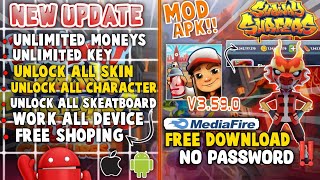 TERBARU!! SUBWAY SURFERS MOD APK 2026 V3.59.0 | UNLIMITED MONEY &amp; KEY | UNLOCK ALL SKIN CHARACTERS