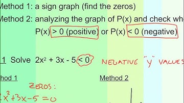 Honors Precalculus- Section 3-2: Polynomial Inequalities in One Variable.wmv