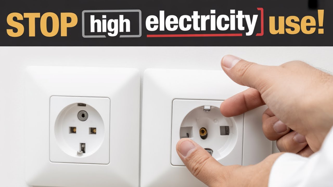 💡 Stop The High Electricity Consumption with this Simple Way