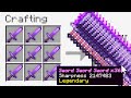 Minecraft UHC but you can craft a "Sword Sword Sword Sword Sword Sword Sword Sword Sword Sword"..