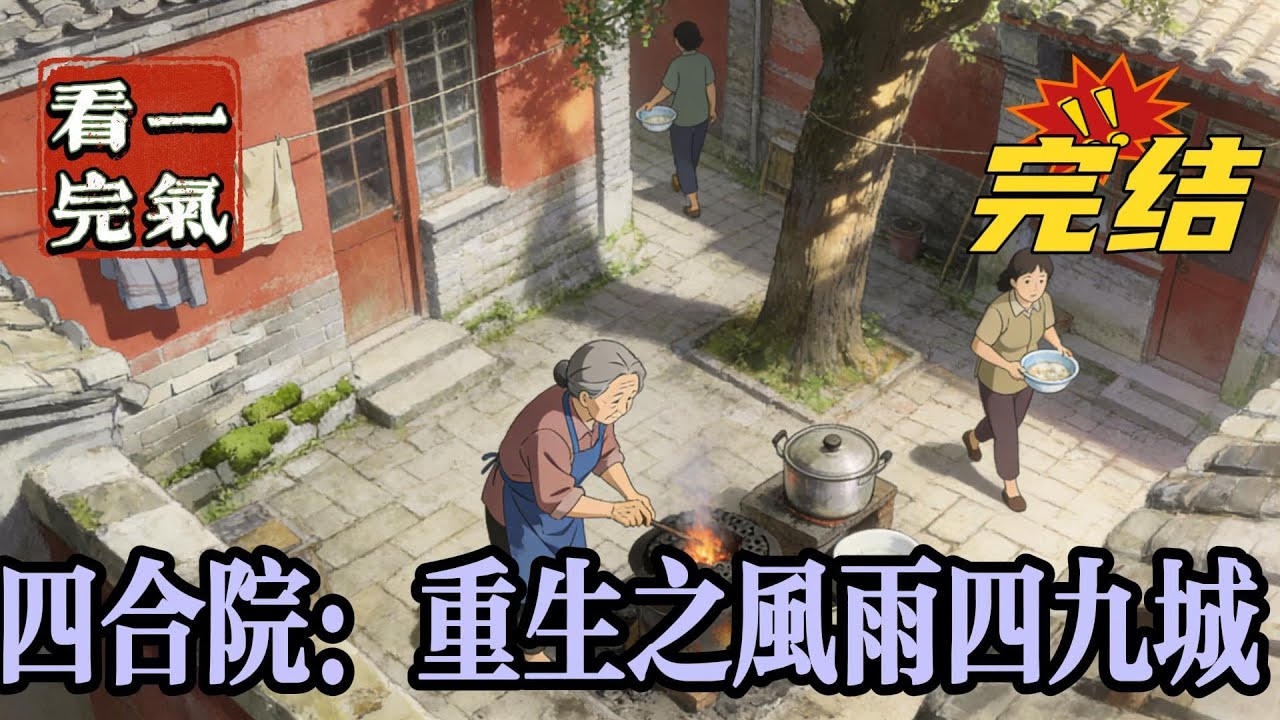 💥💥💥完结！《四合院：重生之风雨四九城》这是从四十年代初穿越过来的男青年，为了报国恨家仇，两世的经验和技术，不断的和自己的敌人斗争，从一个男孩儿终长成男人。#四合院  #穿越 #爽文