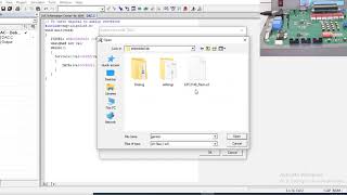 EMBEEDED LAB - DAC INTERFACING WITH LPC2148