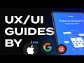 Exclusive uxui guides by apple google  others  design essentials