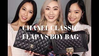 CHANEL Classic Flap Vs Boy Bag | Review & Comparison