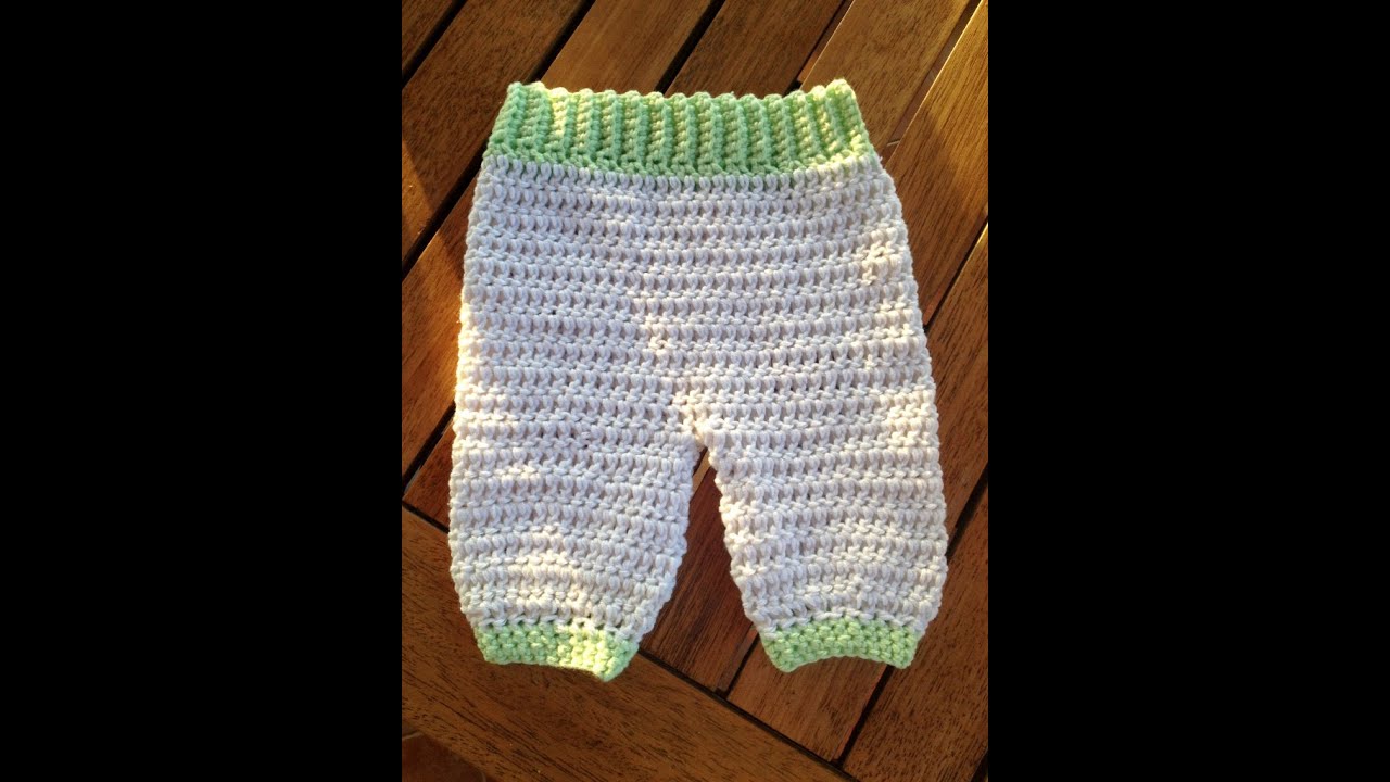 Pantalón a croché - Pantalones 3/4 en crochet con subtitulo de BerlinCrochet