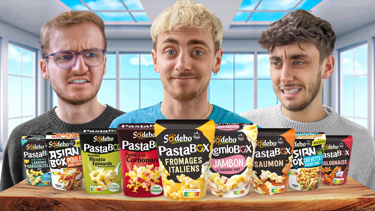 On ÉLIT la PIRE PASTA BOX ! (on a été surpris)