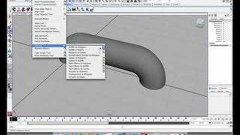 Maya Tutorial - Pipes and Tubes - PART1