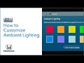 Honda Prologue I How to Customize Ambient Lighting