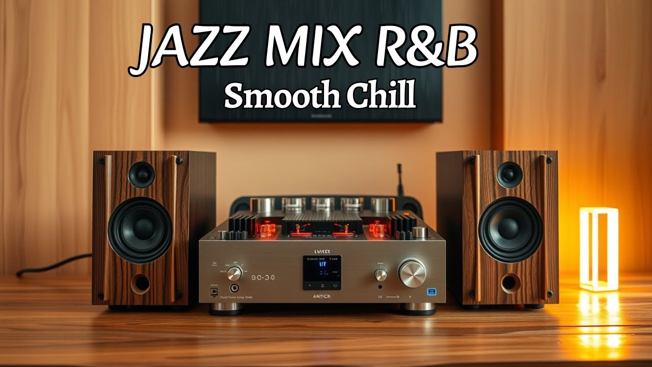 Smooth Jazz x R&B Calm Mix ☕ Chill Background Beats for Relax, Focus & Late Nights