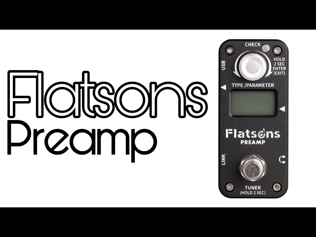 FLATSONS – pédale multifonction avec effets de temps, avec Mode