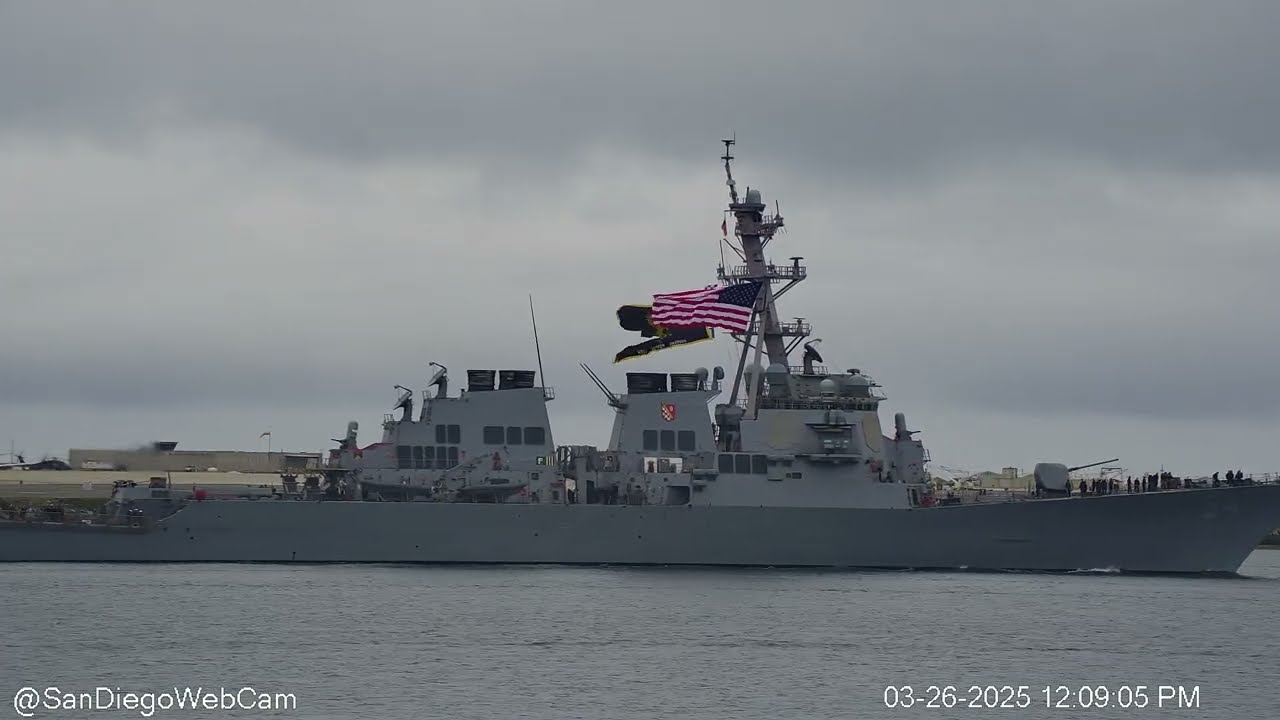 USS Curtis Wilbur (DDG-54) Deployment