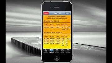 How to Utilize the Search Function of Army Flight Log :: iPhone App Tutorial