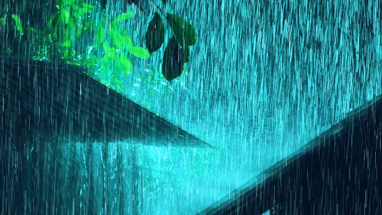 Night Belongs to the Rain ⛈️ | Heavy Rainstorm on Tin Roof & Car | A Calm Night Without Drama