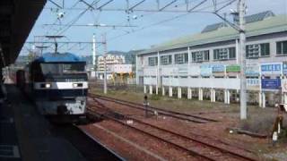 EF210-126【新】 　高速コンテナ貨物列車　東海道本線島田駅通過