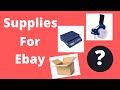 Get THESE supplies to get started on eBay.