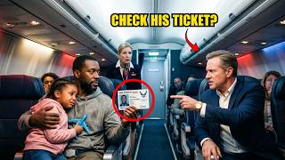 A Black Single Dad Was Asleep in Seat 8A — When the Captain Asked If Any Combat Pilots Were on Board