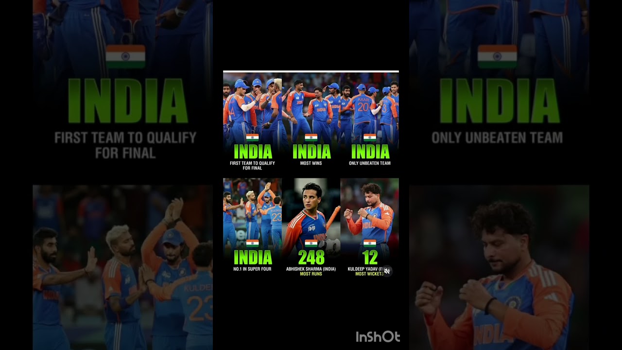 🇮🇳🏏Unbeaten. Unstoppable. Unmatched – India in Asia Cup 2025💥🔥