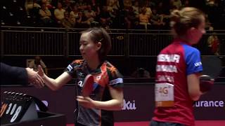 女子シングルス4回戦ハイライト 石川佳純 vs サマラ