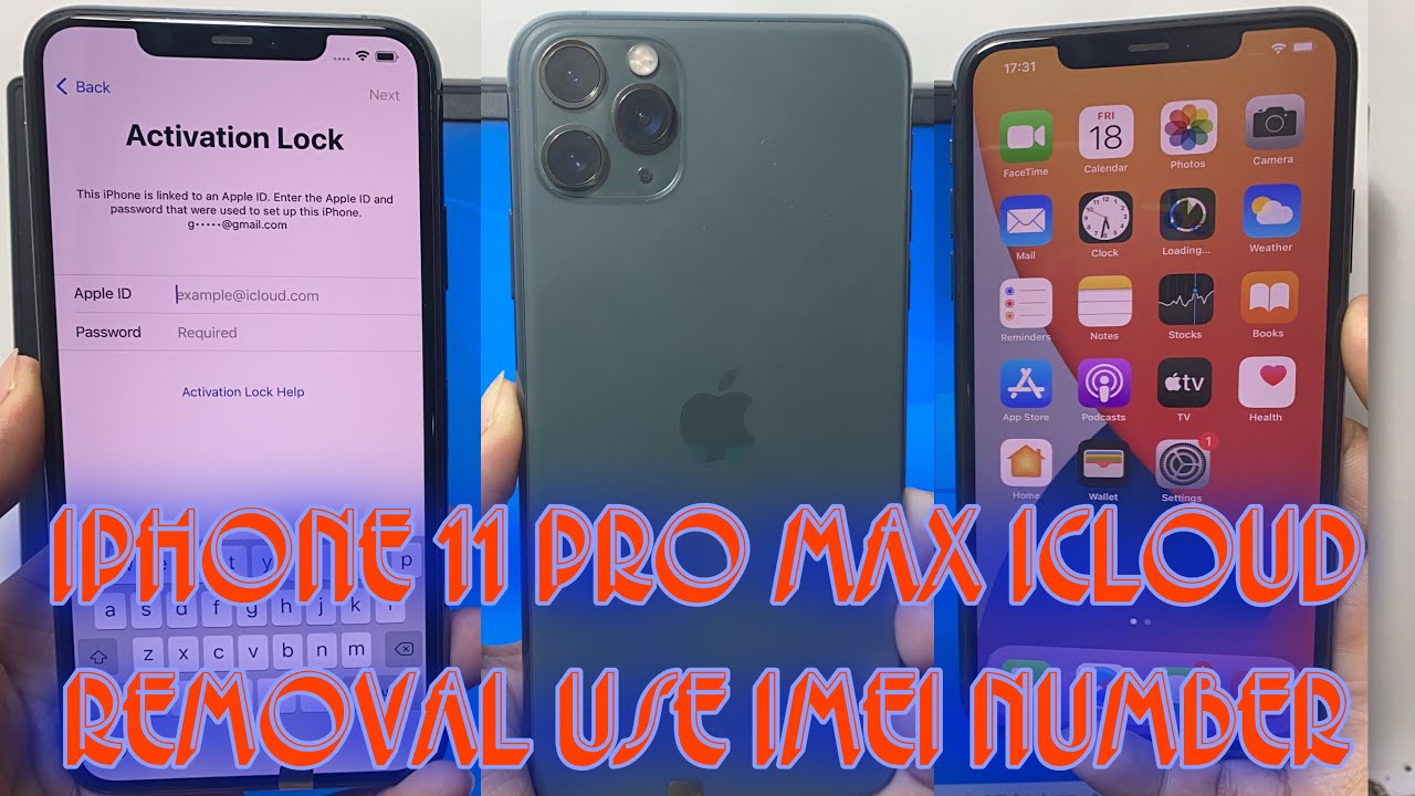 Unlock iCloud Activation on iPhone11 Pro Max Using Service YouTube