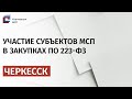 Онлайн семинар МСП г. Черкесск