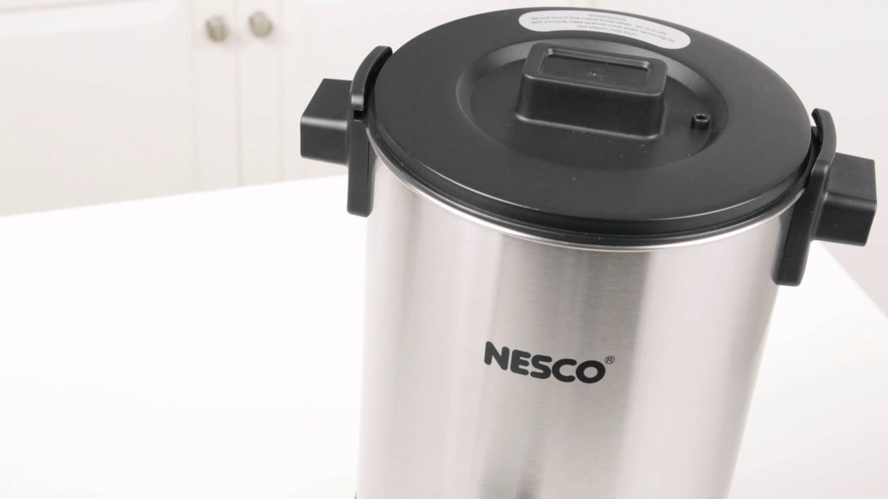 Nesco CU-25 Professional Coffee Urn, 25 Cups, Metallic