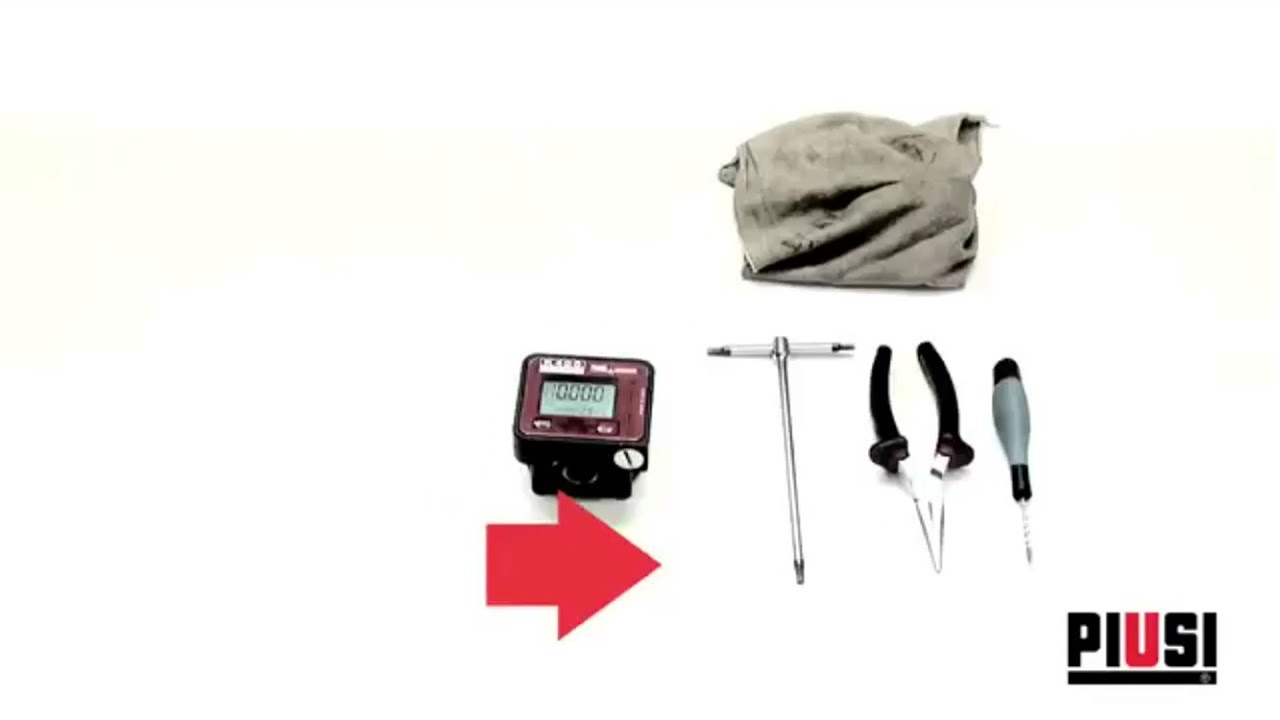 Piusi K400 - Cleaning Gears