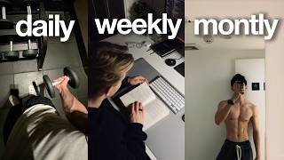 What to Do Every Day, Every Week and Every Month