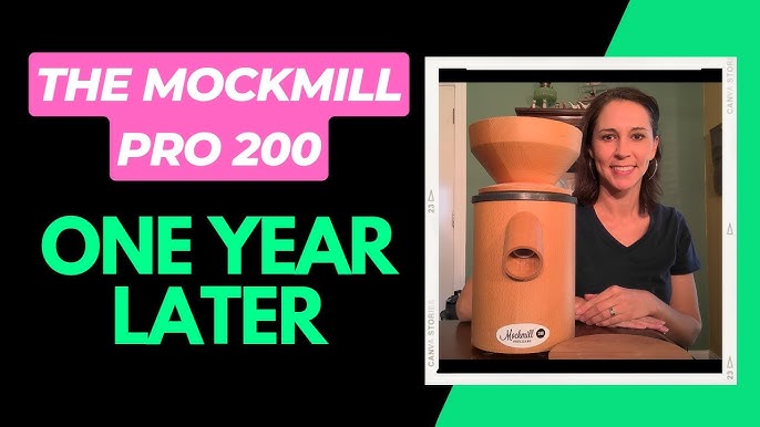 Mockmill Stone Grain Mill Attachment for Kitchen-Aid