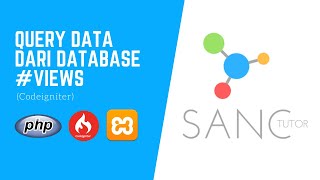 Query data dari database dengan views (Codeigniter)