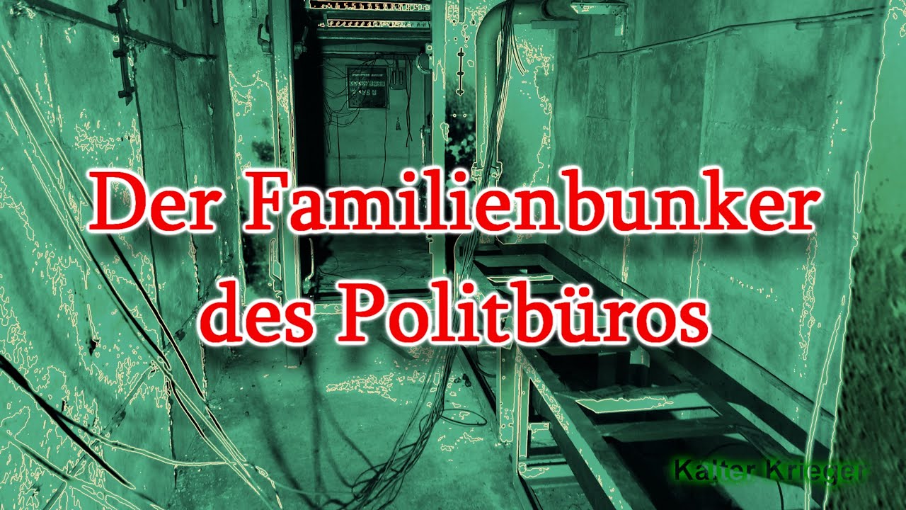 [Lost Places] Der Schutzbunker ("Familienbunker") des DDR Politbüros in Wandlitz