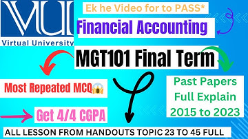 MGT101 Final Term Preparation||MGT101 MCQ #vustudents #vuuniversity #mgt101 #vui #worldofeducation