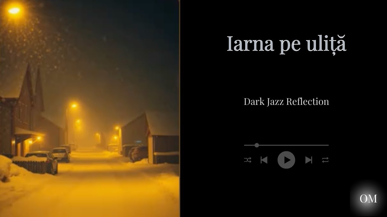 Iarna pe uliță | Dark Jazz Reflection of George Coșbuc Poem (Ninge)