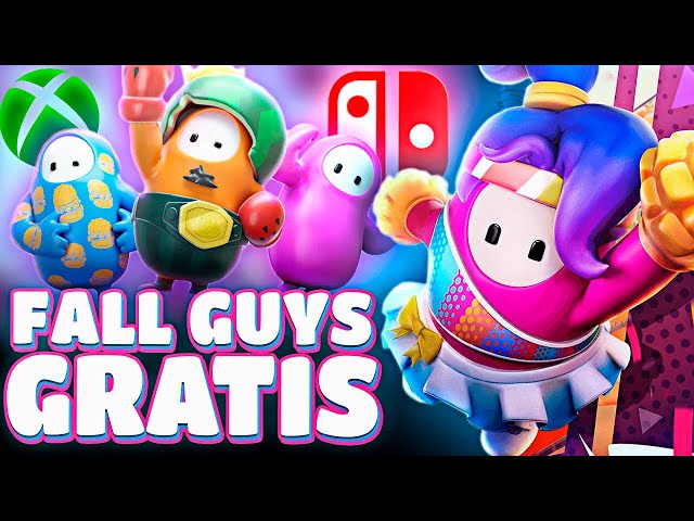 AHORA! FALL GUYS GRATIS 🎁🔥 ¿Como DESCARGAR FALL GUYS GRATIS en