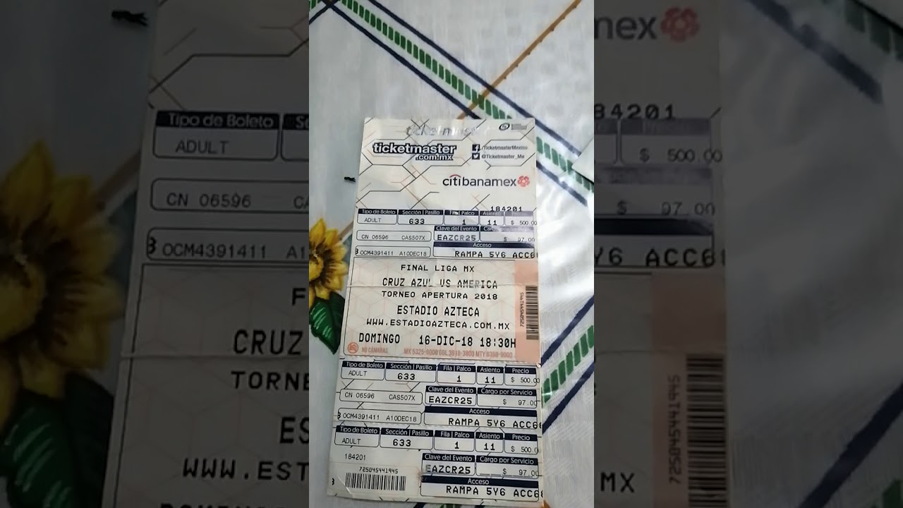 Como Identificar Un Boleto F4ls0 De Ticketmaster YouTube