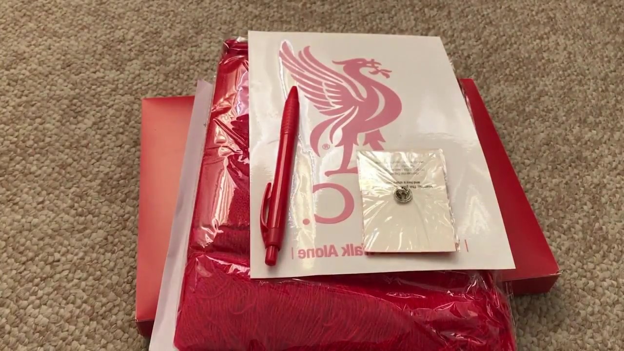 Unboxing Liverpool Membership pack YouTube