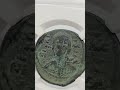 Byzantine Romanos IV Copper Follis — Christ & Cross Motto | Available at www.WestbridgeCoin.com