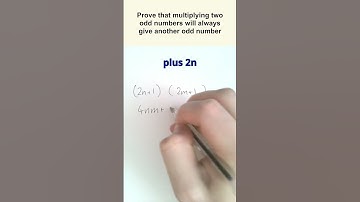 Prove that odd numbers multiply to make an odd number