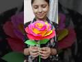 🥀Paper Rose Making at Home 🌹 | Simple &amp; Beautiful Craft।#ai #home decor #artificial roses #PaperRose