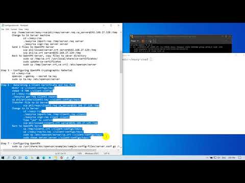 Setup OpenVPN Server with easy-rsa & CA Server (Ubuntu 20.04)