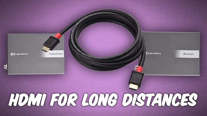 How to Run 4k HDMI Over Long Distances - Ask The Tech Guy 20