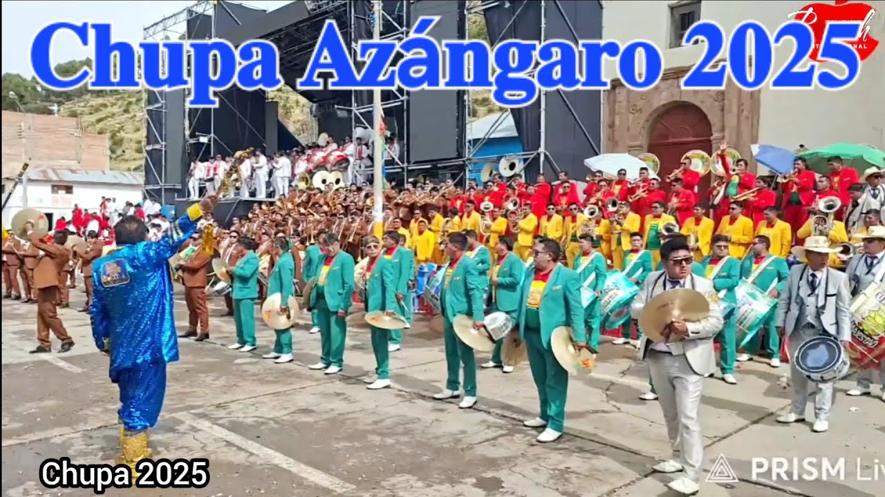 Gran Retreta de Bandas unificadas Fest. San Martin de Tours Chupa   Azángaro Puno Perú 2025
