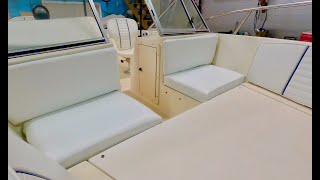 How to Make Boat Cushions! (Super Easy)