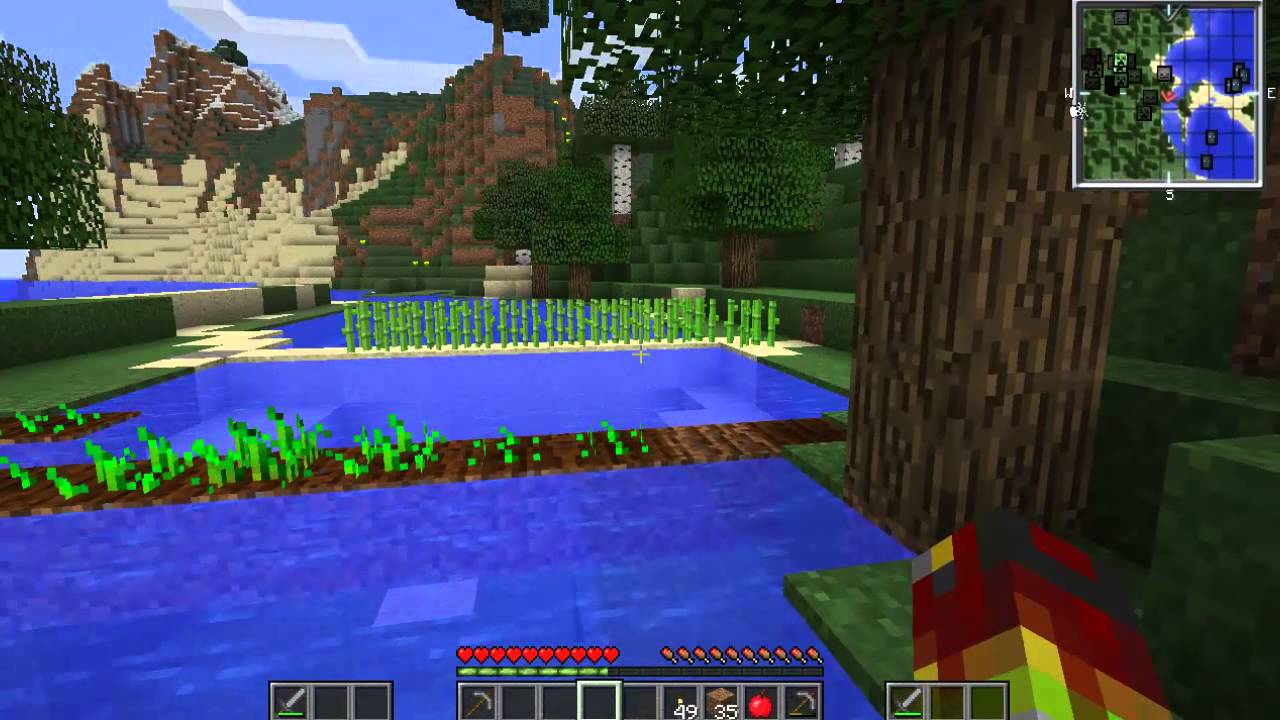 Minecraft ep2 Kelco K22 Vs No Food