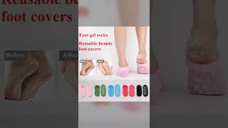 Moisturizing Silicone Foot Socks, Massage, Reusable, Soft, Fits All – Universal – AliExpress