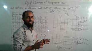 1:8 De-Multiplexer (Digital Electronics & Microprocessor), Lecture-39