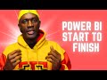 Power BI Tutorial For Beginners | Learn Power BI by Building a Real Dashboard (Case Study Included)