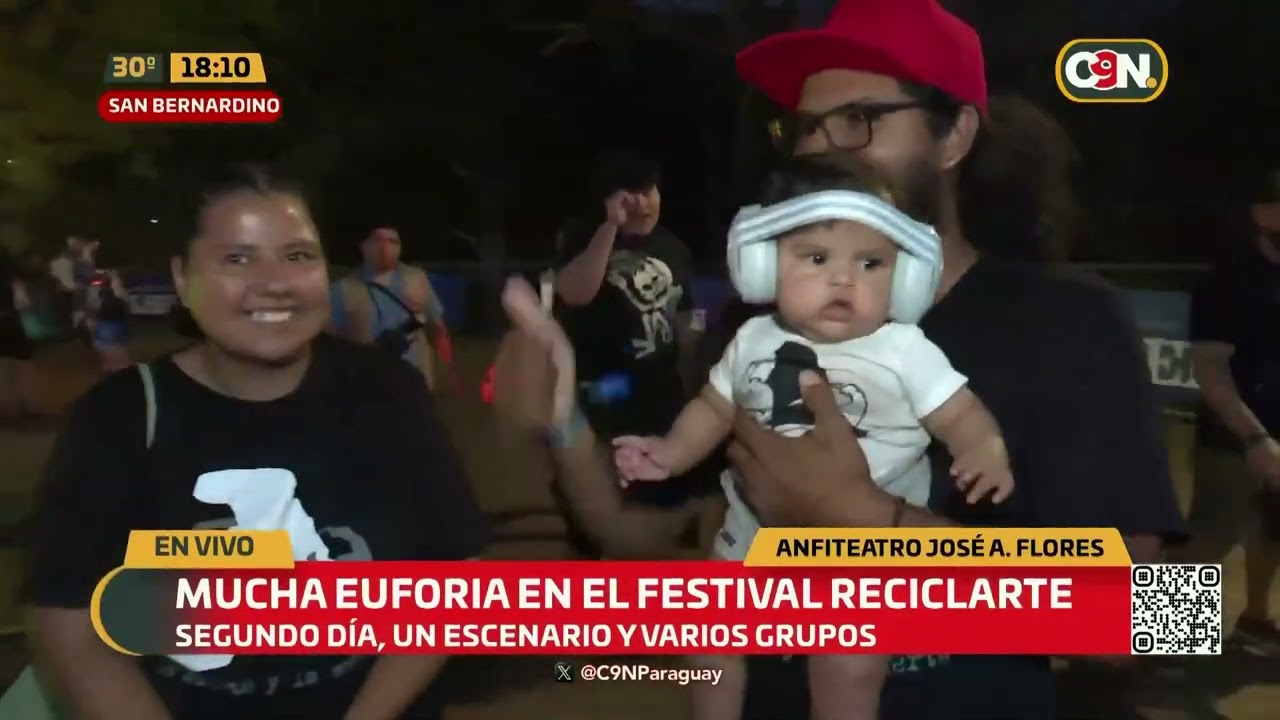 Mucha euforia por el festival Reciclarte 2024